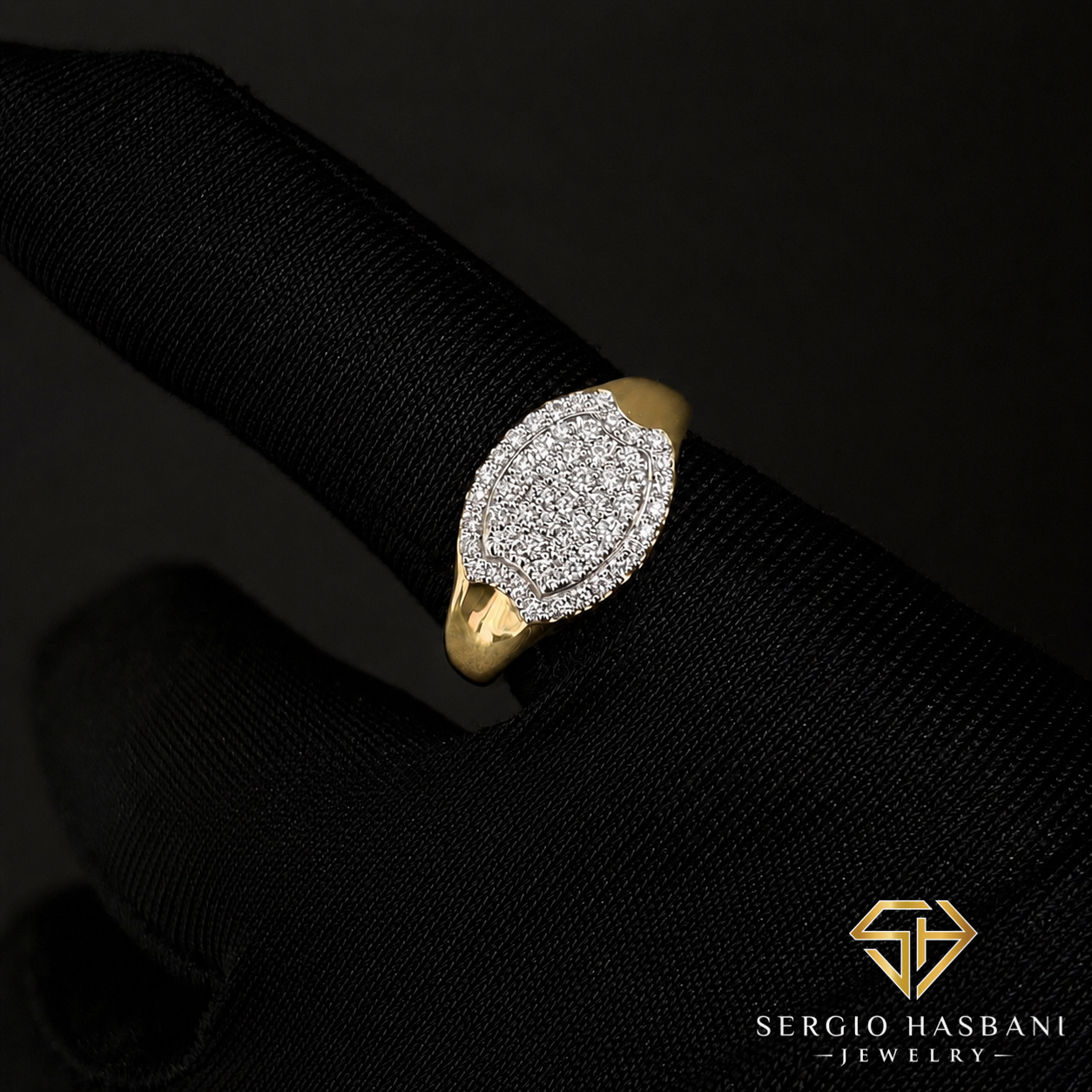 10K RIZZY Diamond Ring