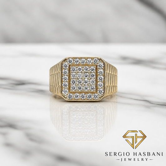 18K ROLLAR VVS Lab Diamond Ring