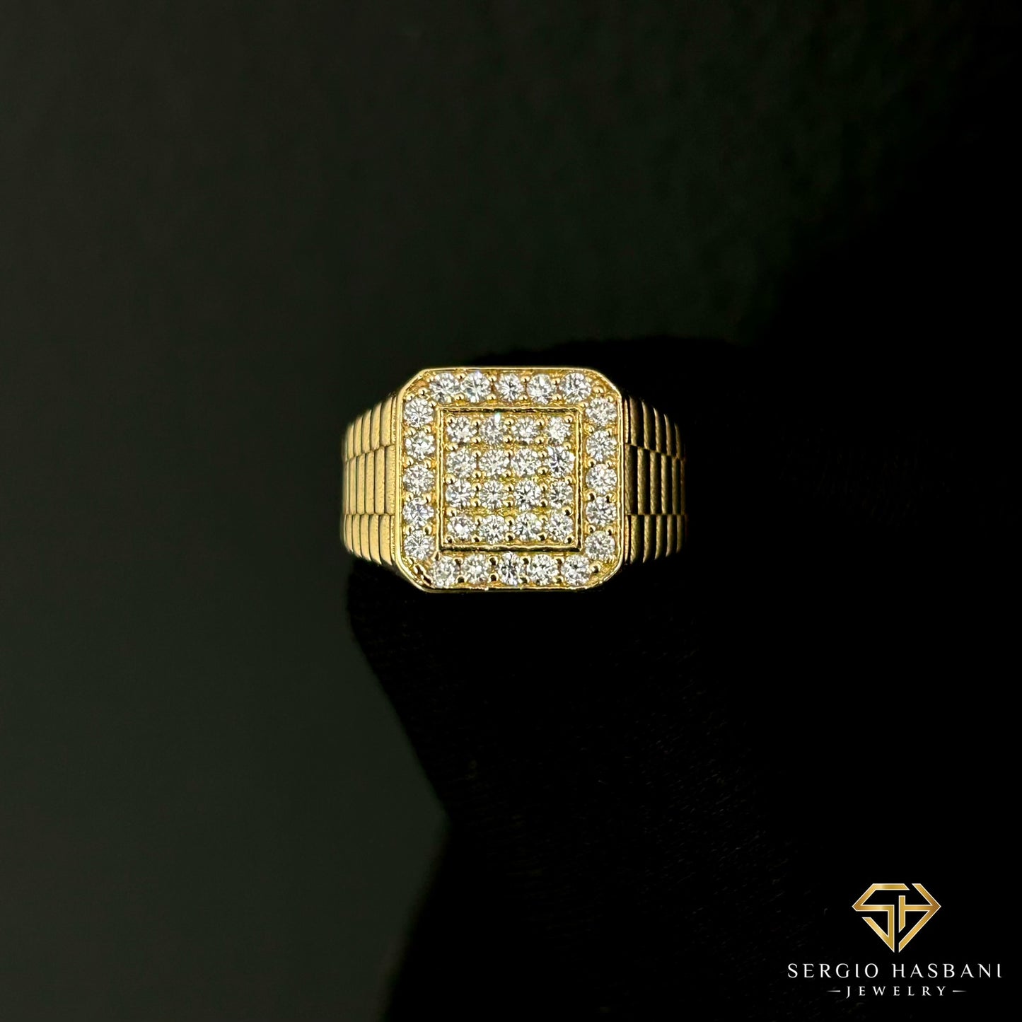 18K ROLLAR VVS Lab Diamond Ring