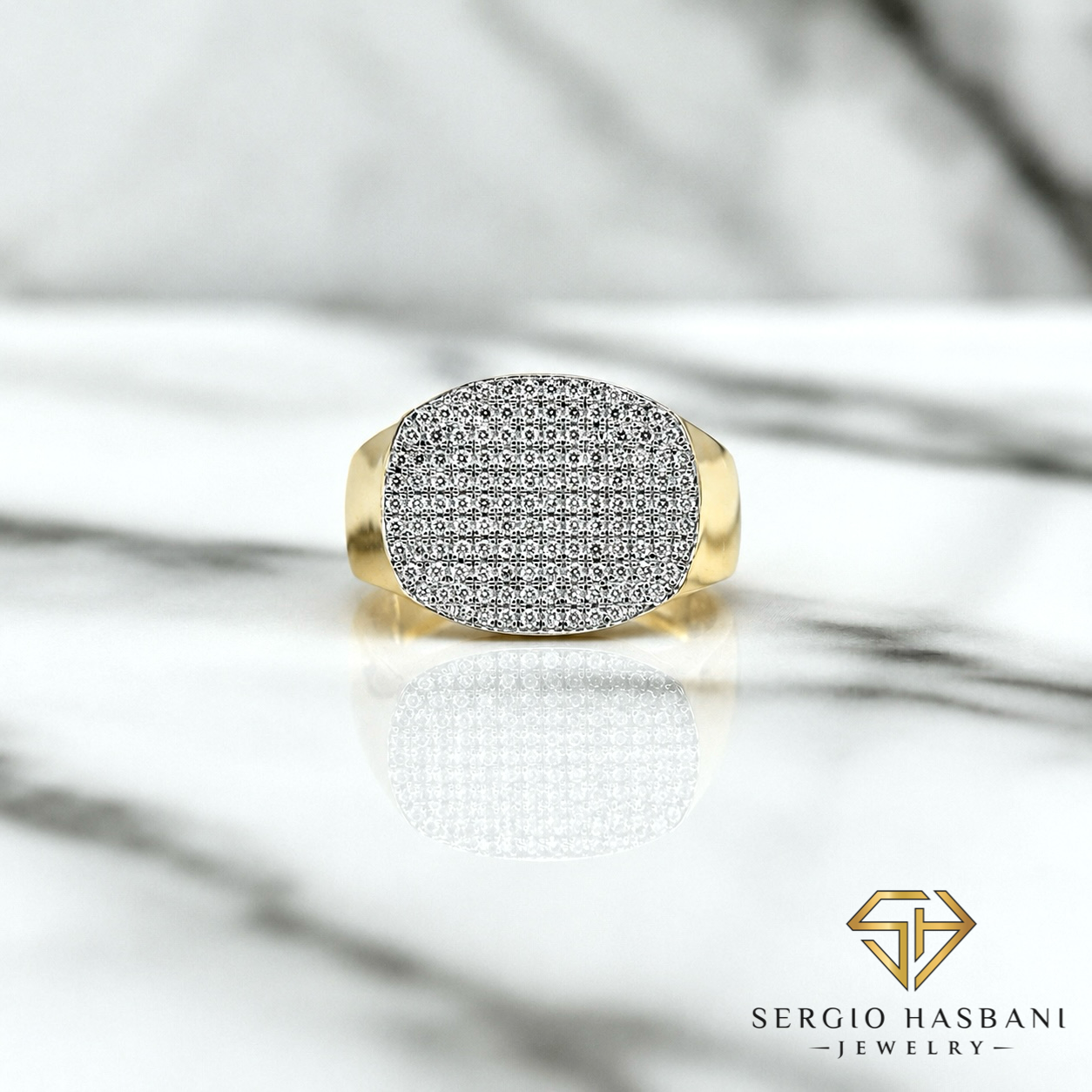 10K ROSHI Diamond Ring