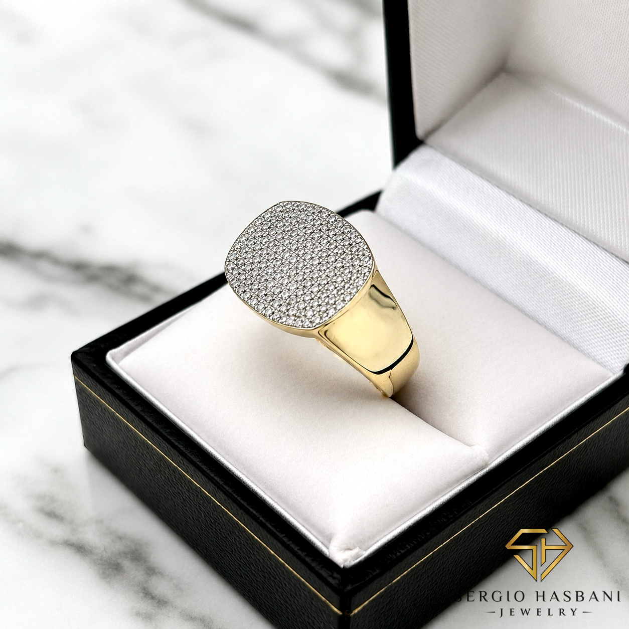 10K ROSHI Diamond Ring