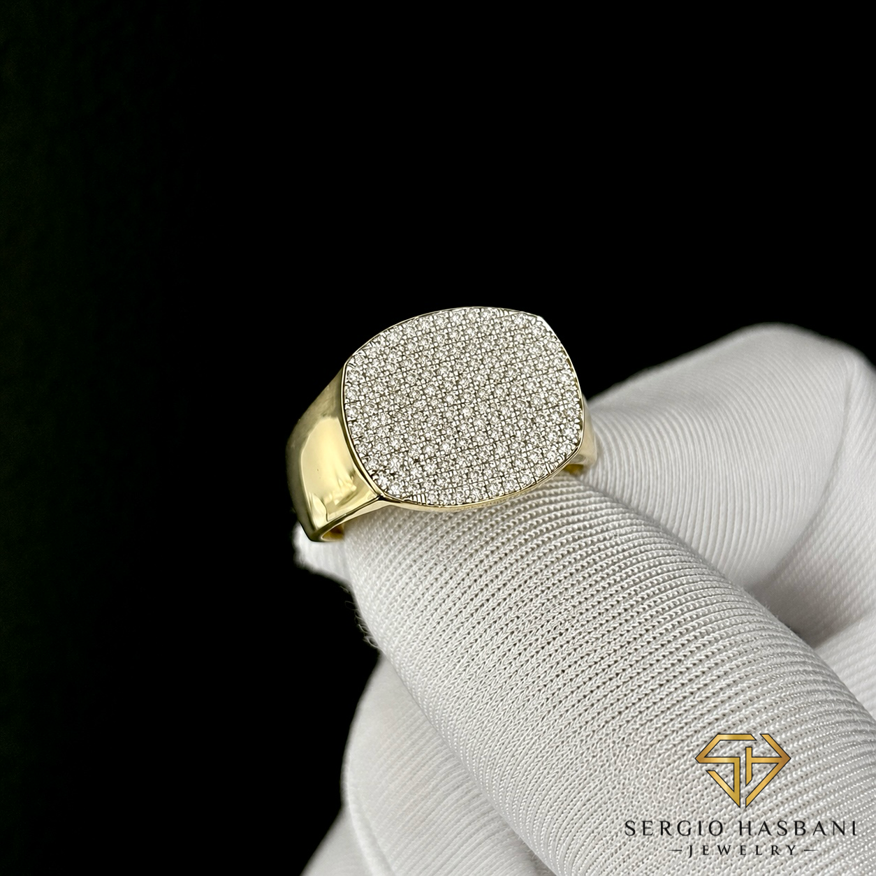 10K ROSHI Diamond Ring
