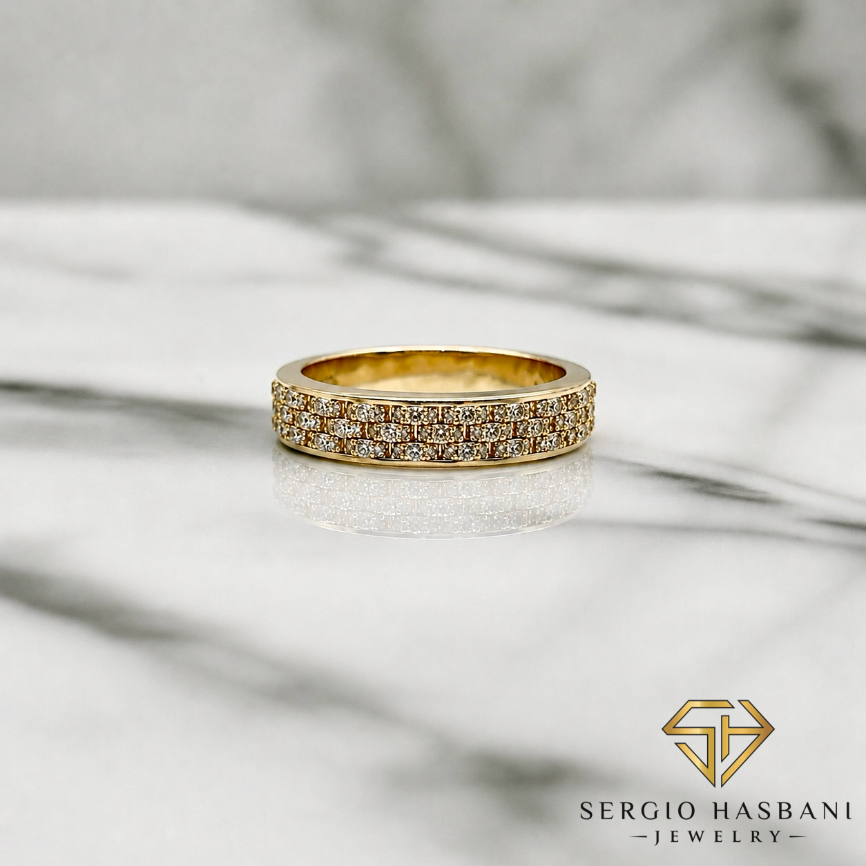 10K RYDER Diamond Ring