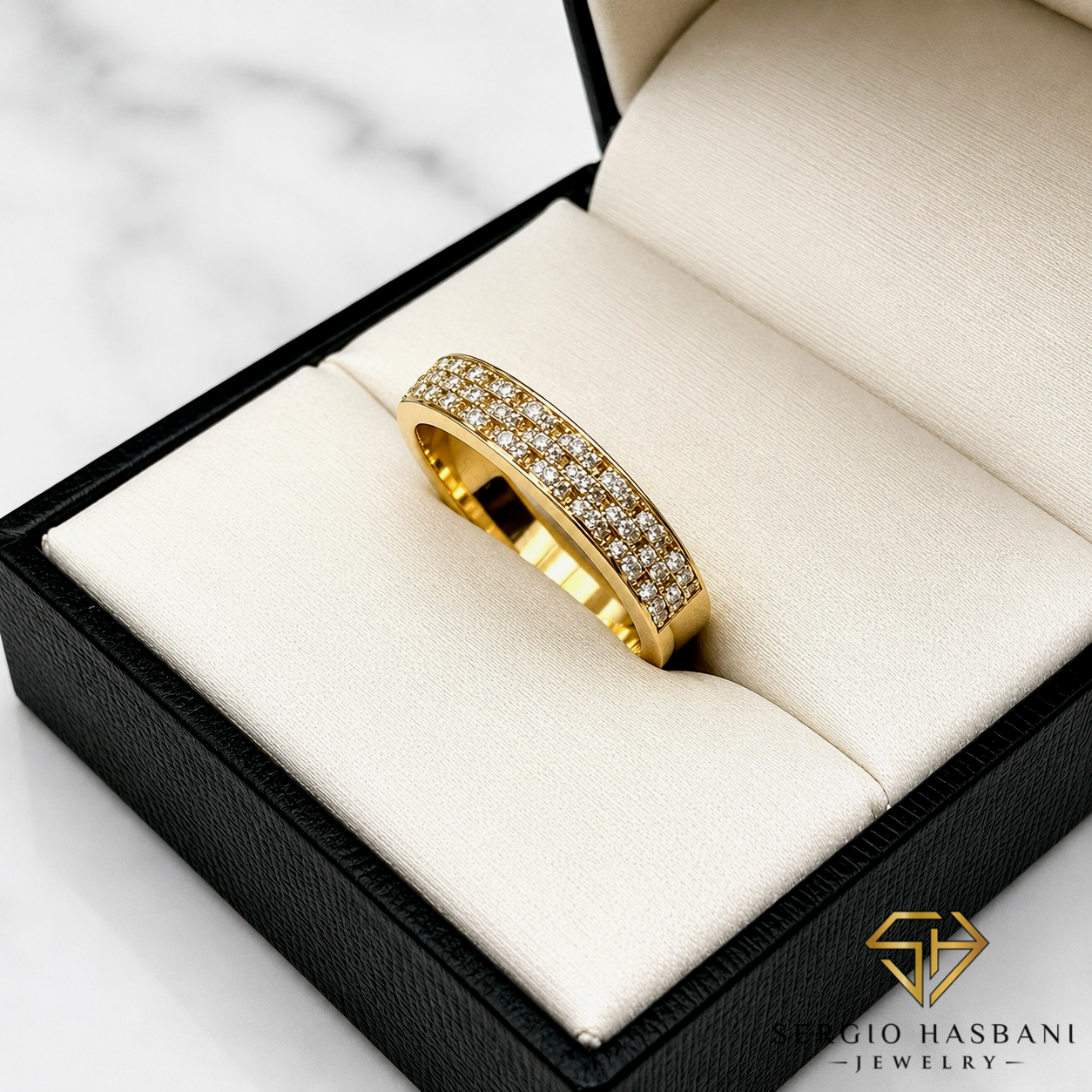 18K RYDER VVS Lab Diamond Ring