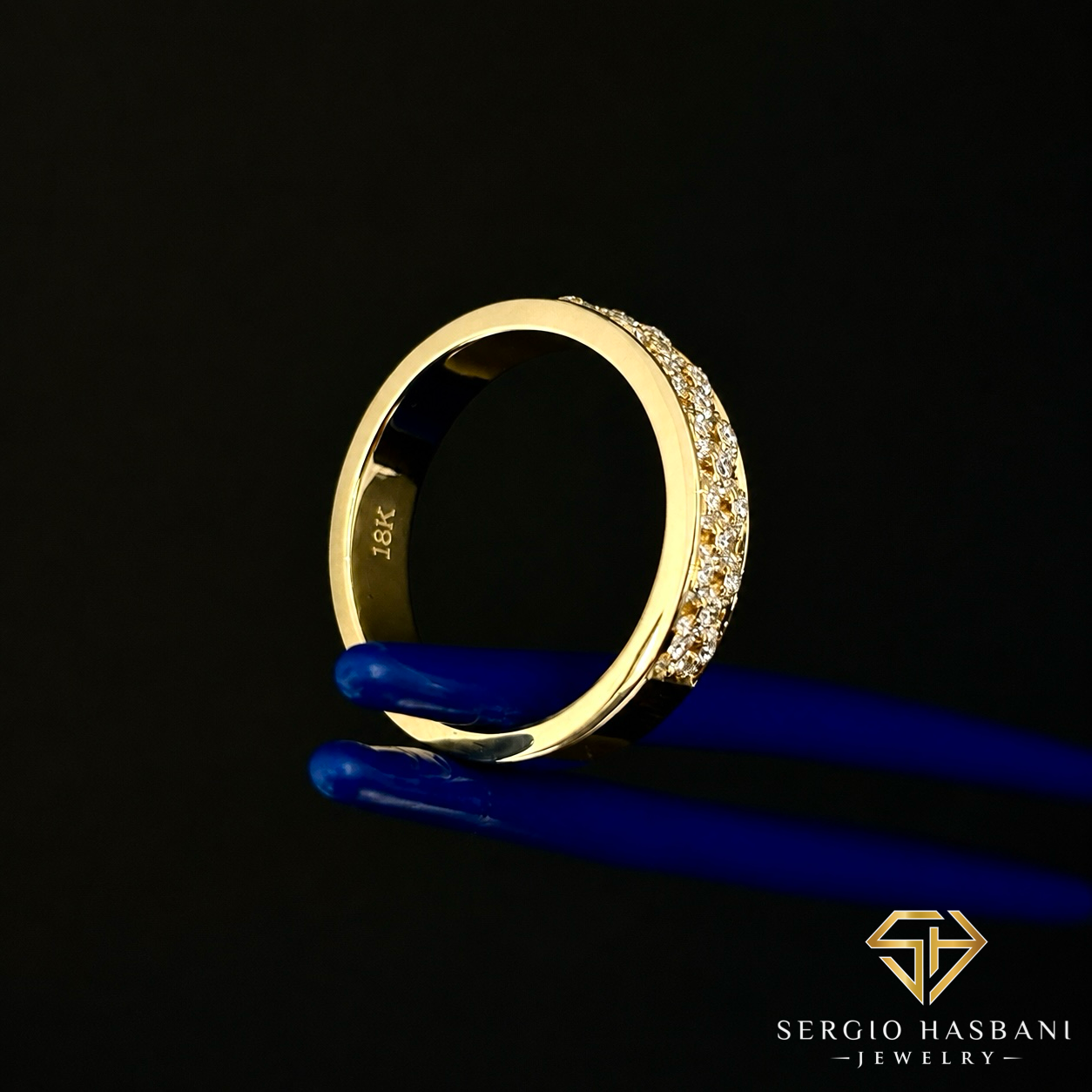 18K RYDER VVS Lab Diamond Ring