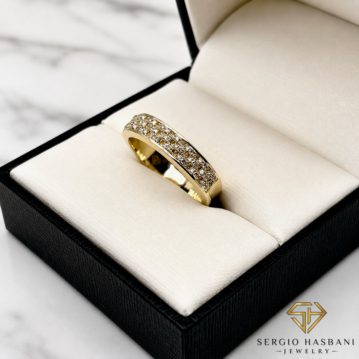 10K RYDER Diamond Ring