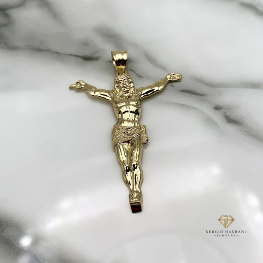 10K SACRI Jesus Pendant