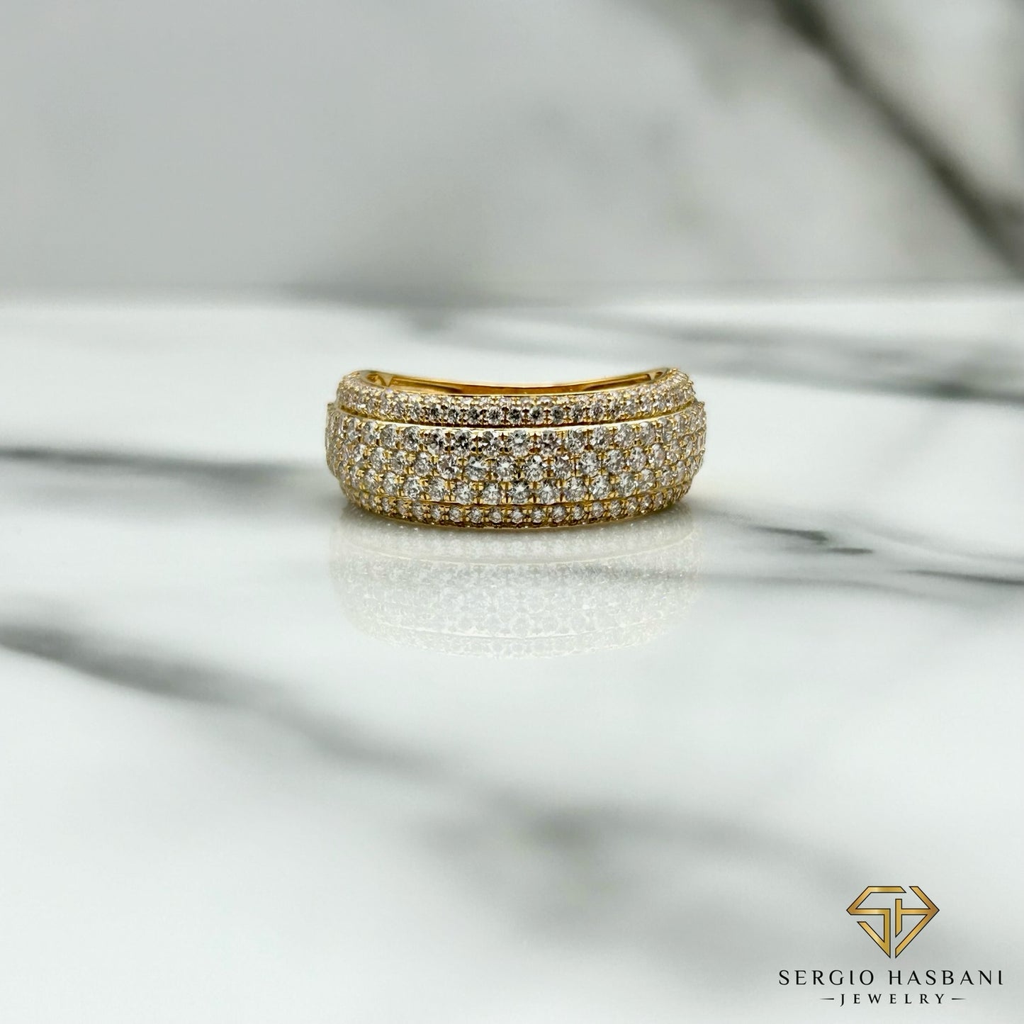 10K SHYNZ VVS Lab Diamond Ring