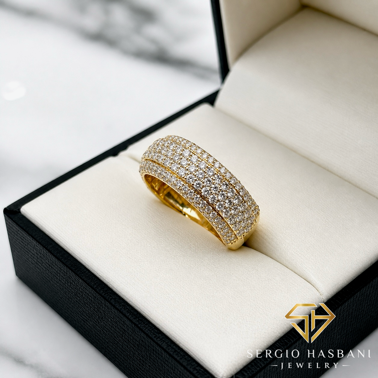 10K SHYNZ VVS Lab Diamond Ring