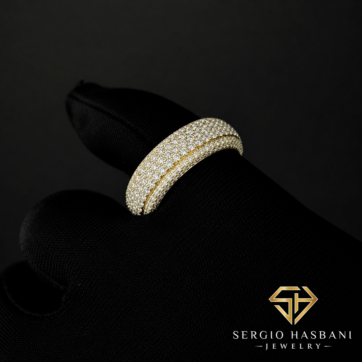 10K SHYNZ VVS Lab Diamond Ring