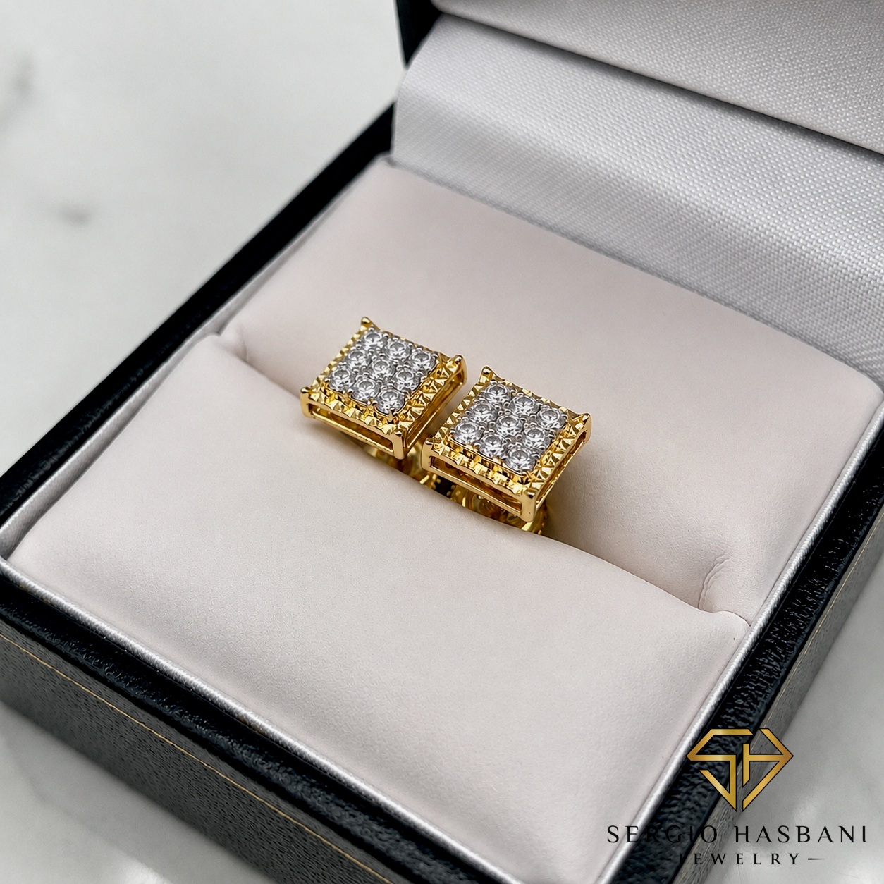10K SKRILLA Diamond Earrings