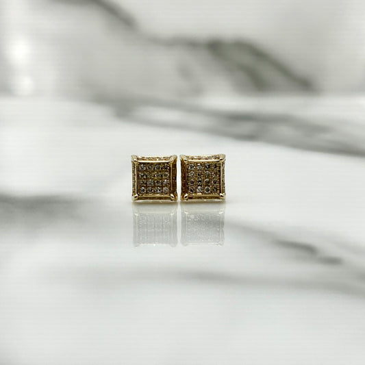 10K SKRILL Diamond Earrings