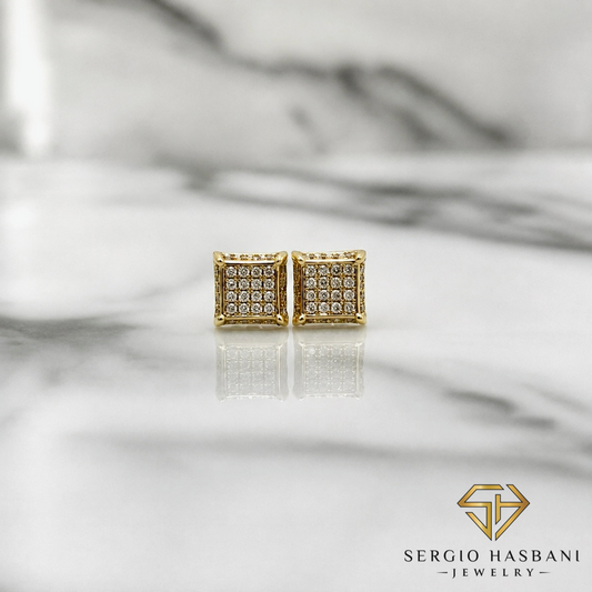 10K SKRILL Diamond Earrings