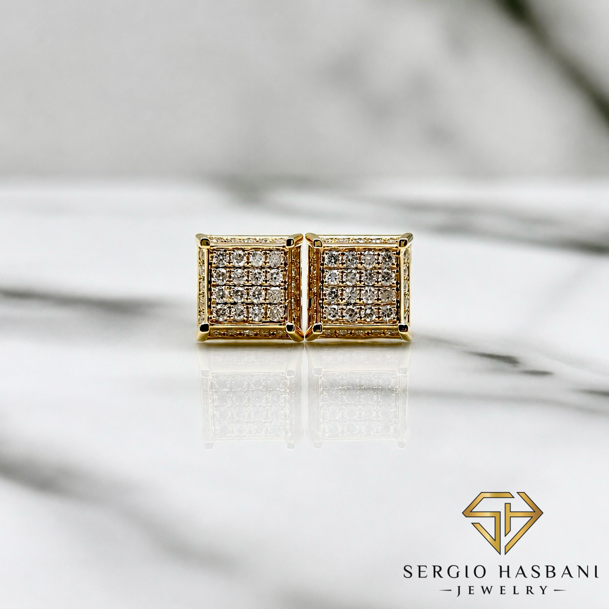 10K SKRILLER Diamond Earrings
