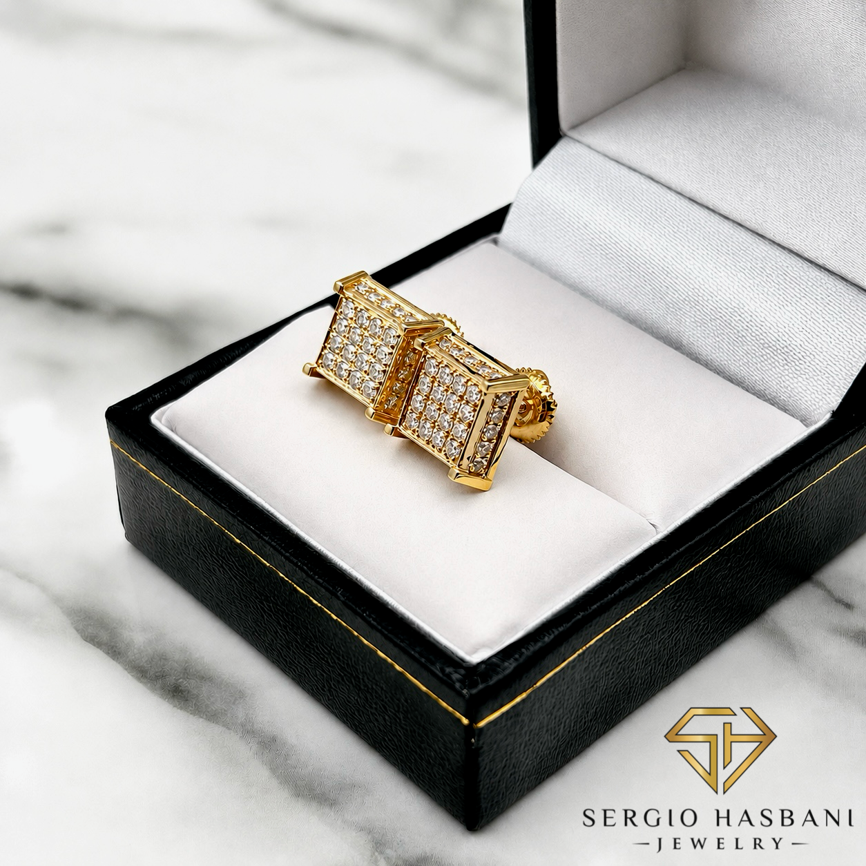 10K SKRILLER Diamond Earrings