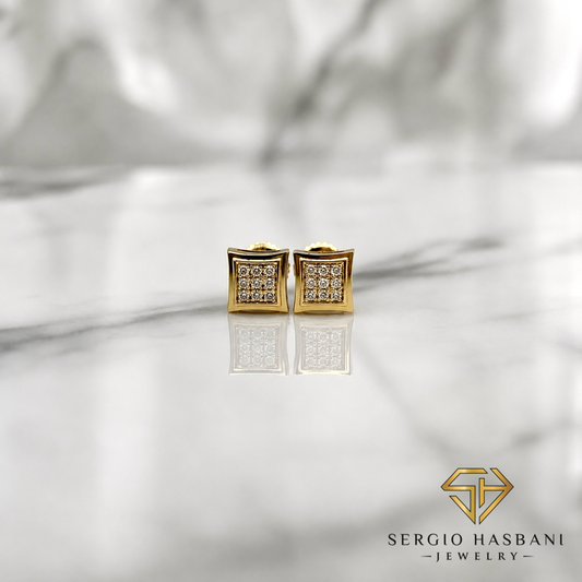 10K SKRILLY Diamond Earrings