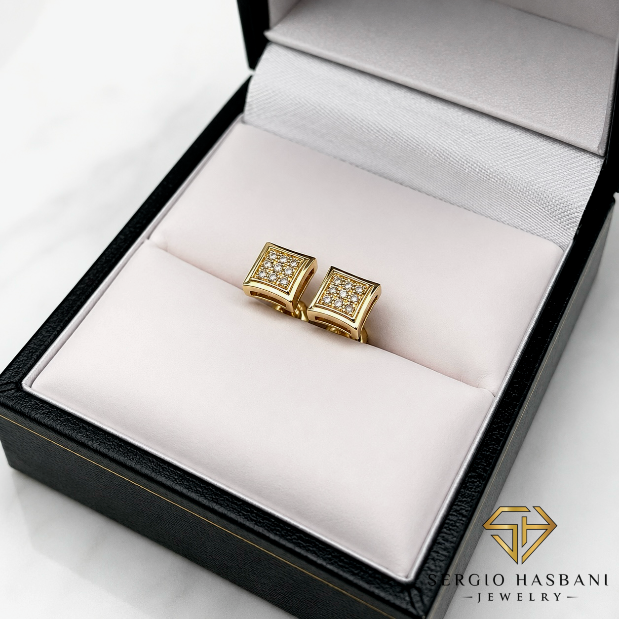 10K SKRILLY Diamond Earrings