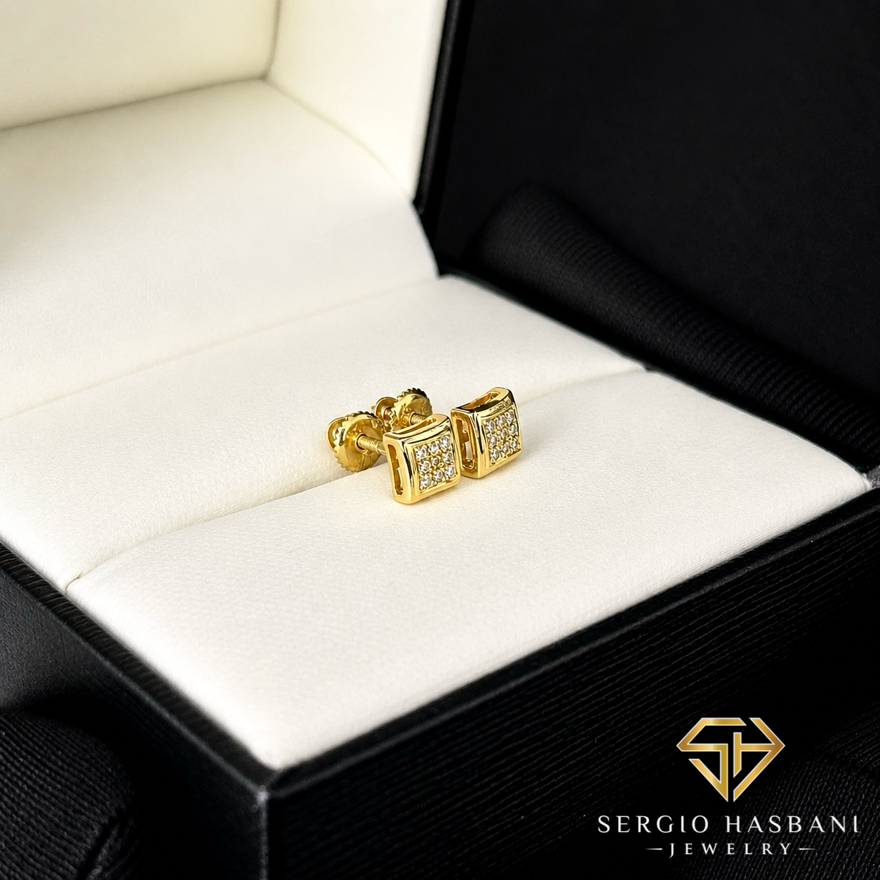10K SKRILLY Diamond Earrings