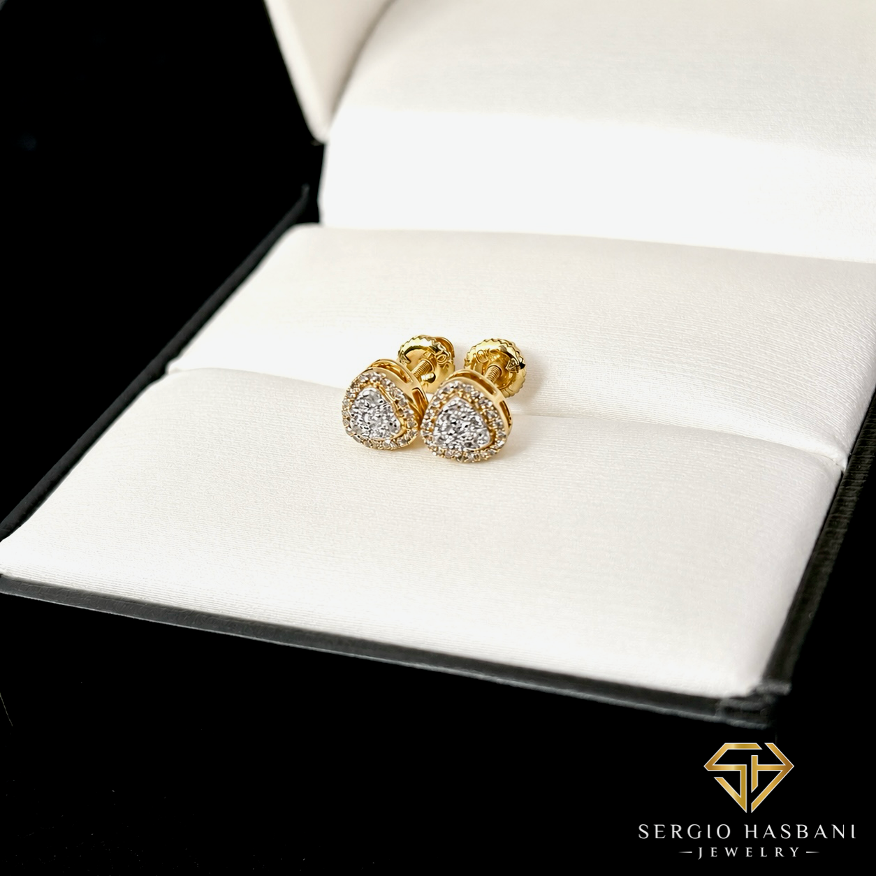 10K TRILLI Diamond Earrings