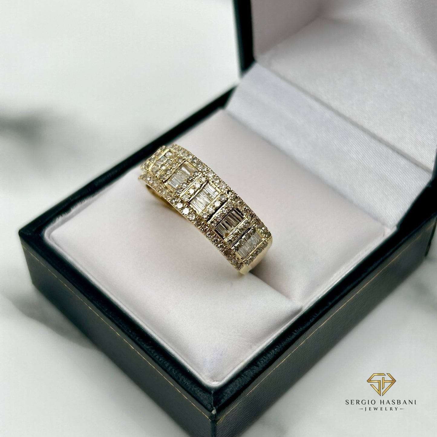 10K TURK Diamond Ring