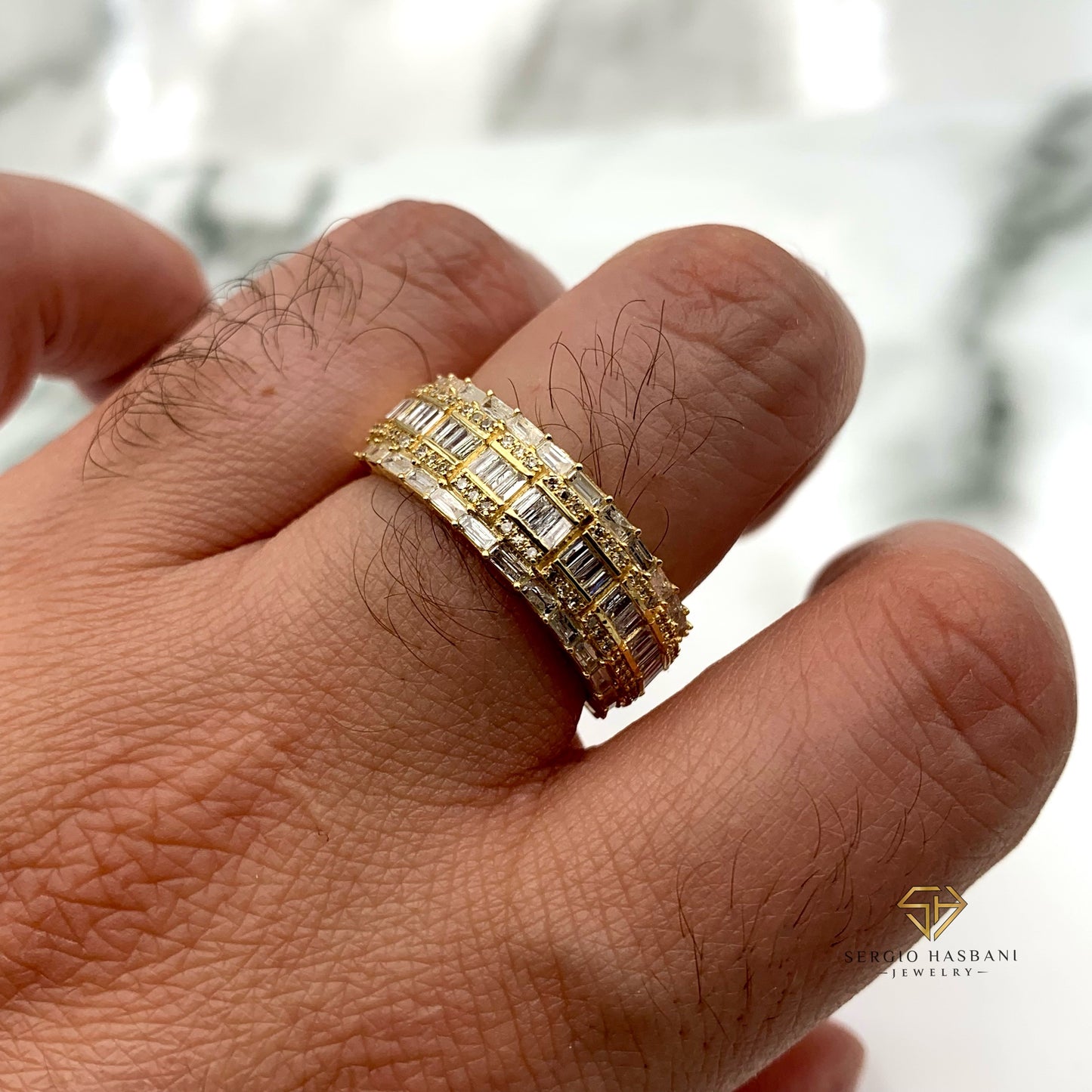 10K TURYON Diamond Ring