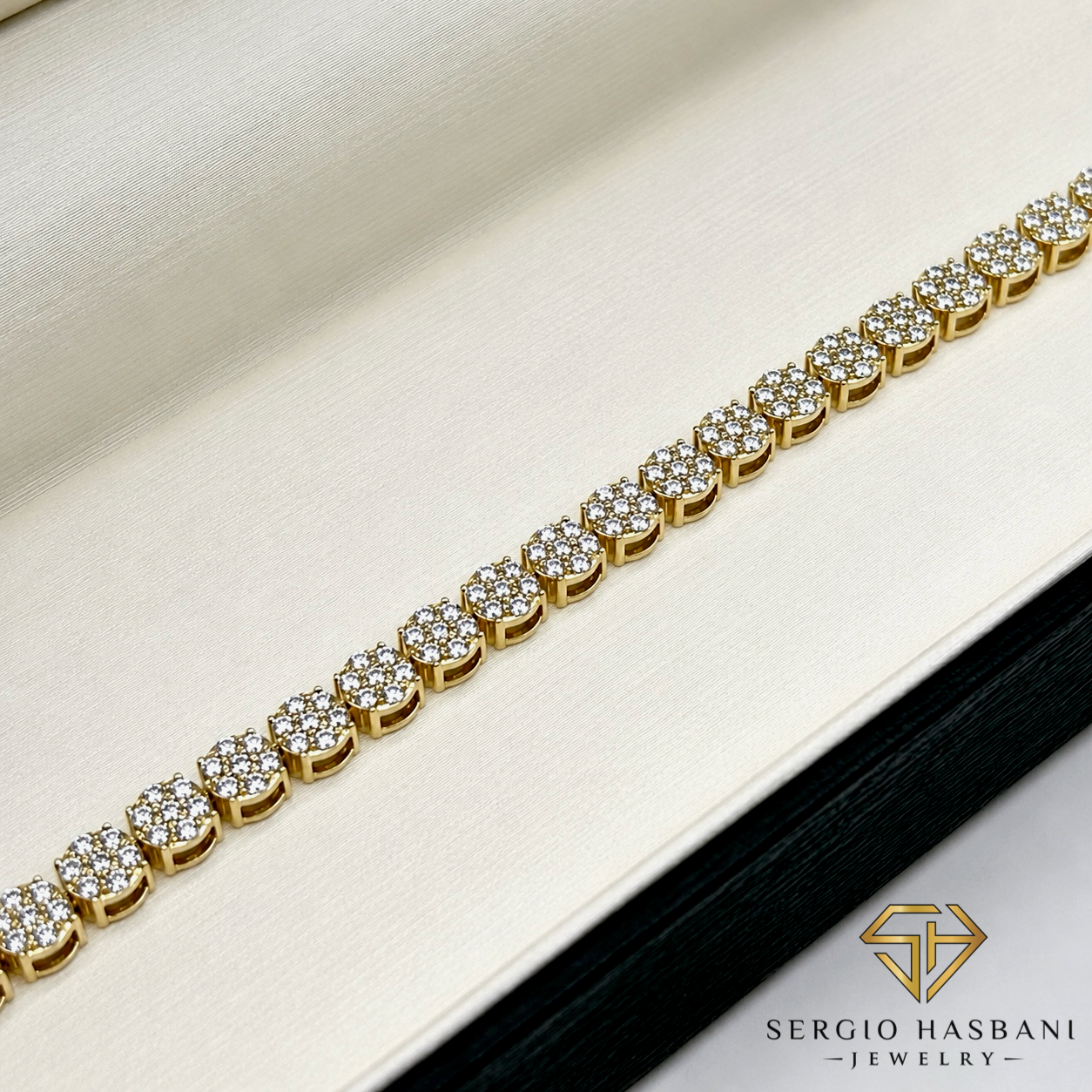 10K VORO VVS Lab Diamond Bracelet
