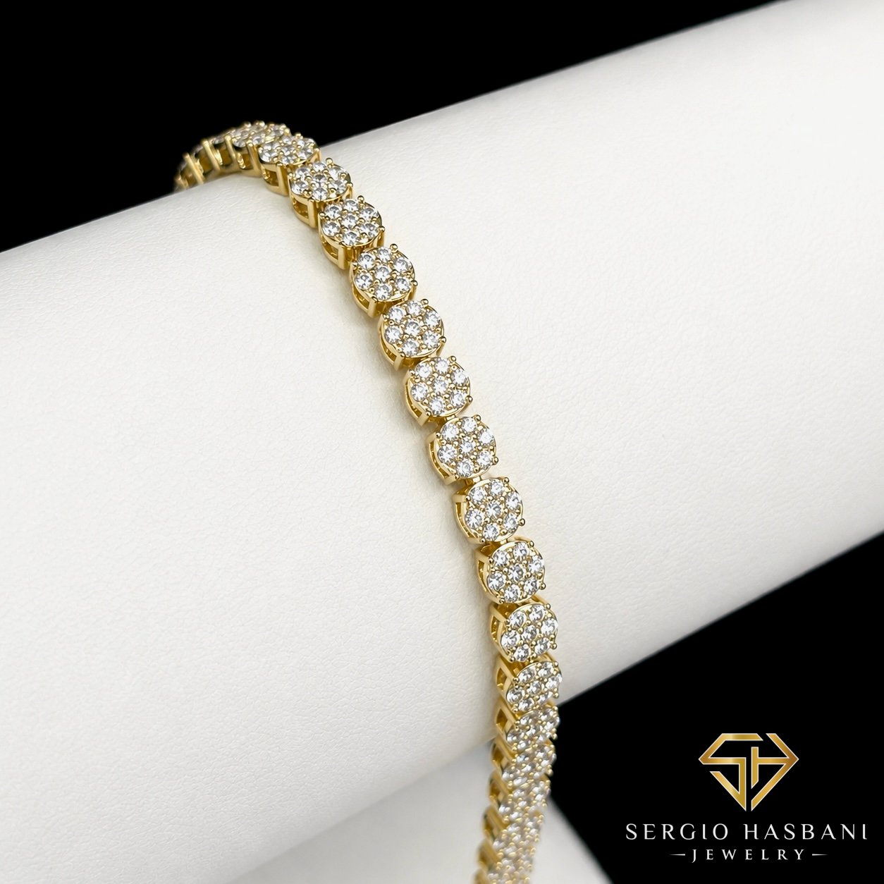 10K VORO VVS Lab Diamond Bracelet