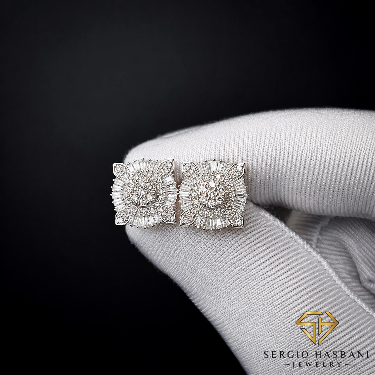 10K XANOS Diamond Earrings