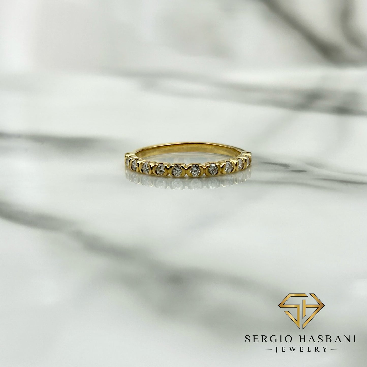 10K ZAYA VVS Lab Diamond Ring