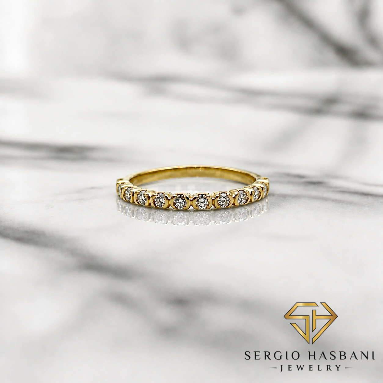 10K ZAYA VVS Lab Diamond Ring