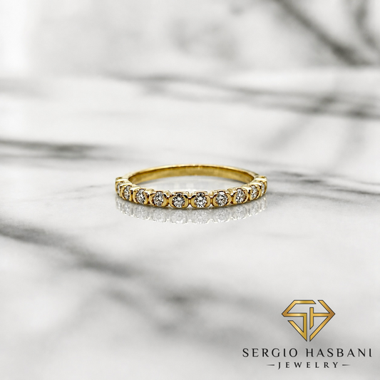 10K ZAYA VVS Lab Diamond Ring