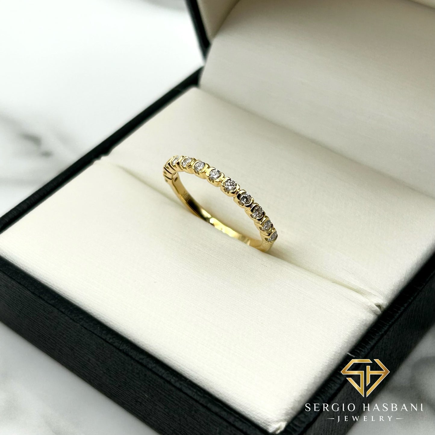 10K ZAYA VVS Lab Diamond Ring