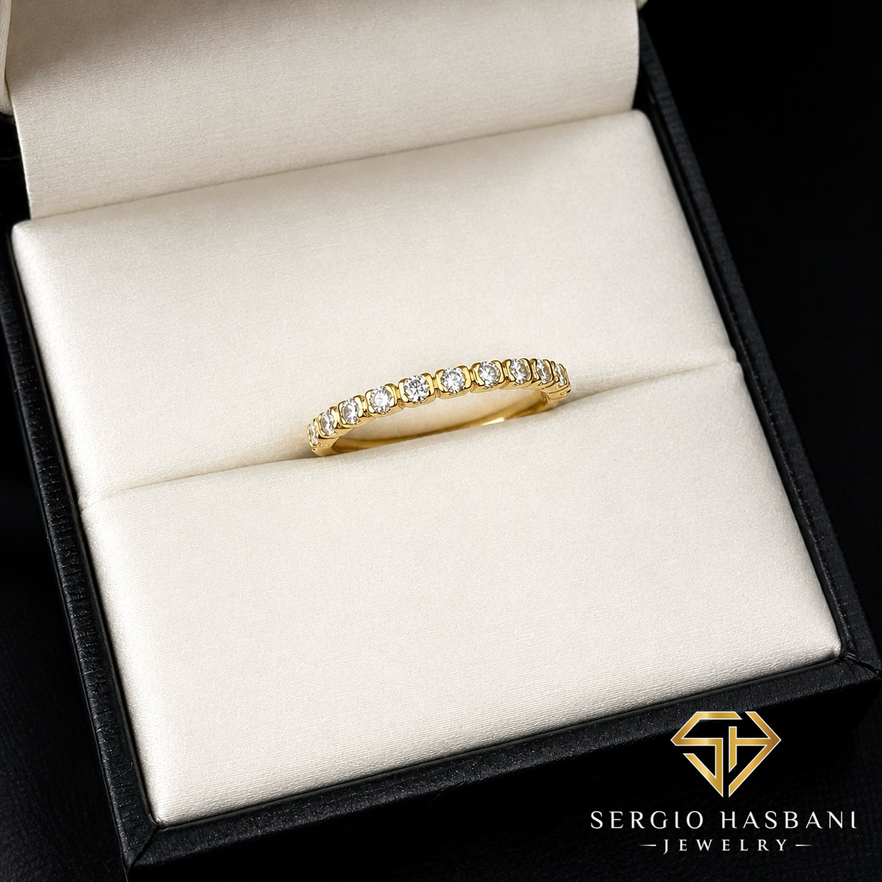 10K ZAYA VVS Lab Diamond Ring
