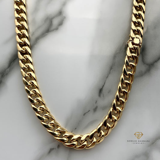 10K 9.5MM Cuban Link Chain