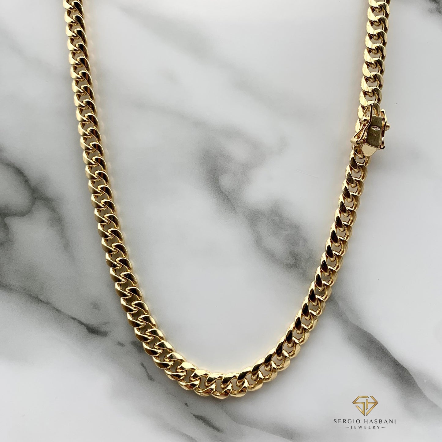 10K 6MM Cuban Link Chain