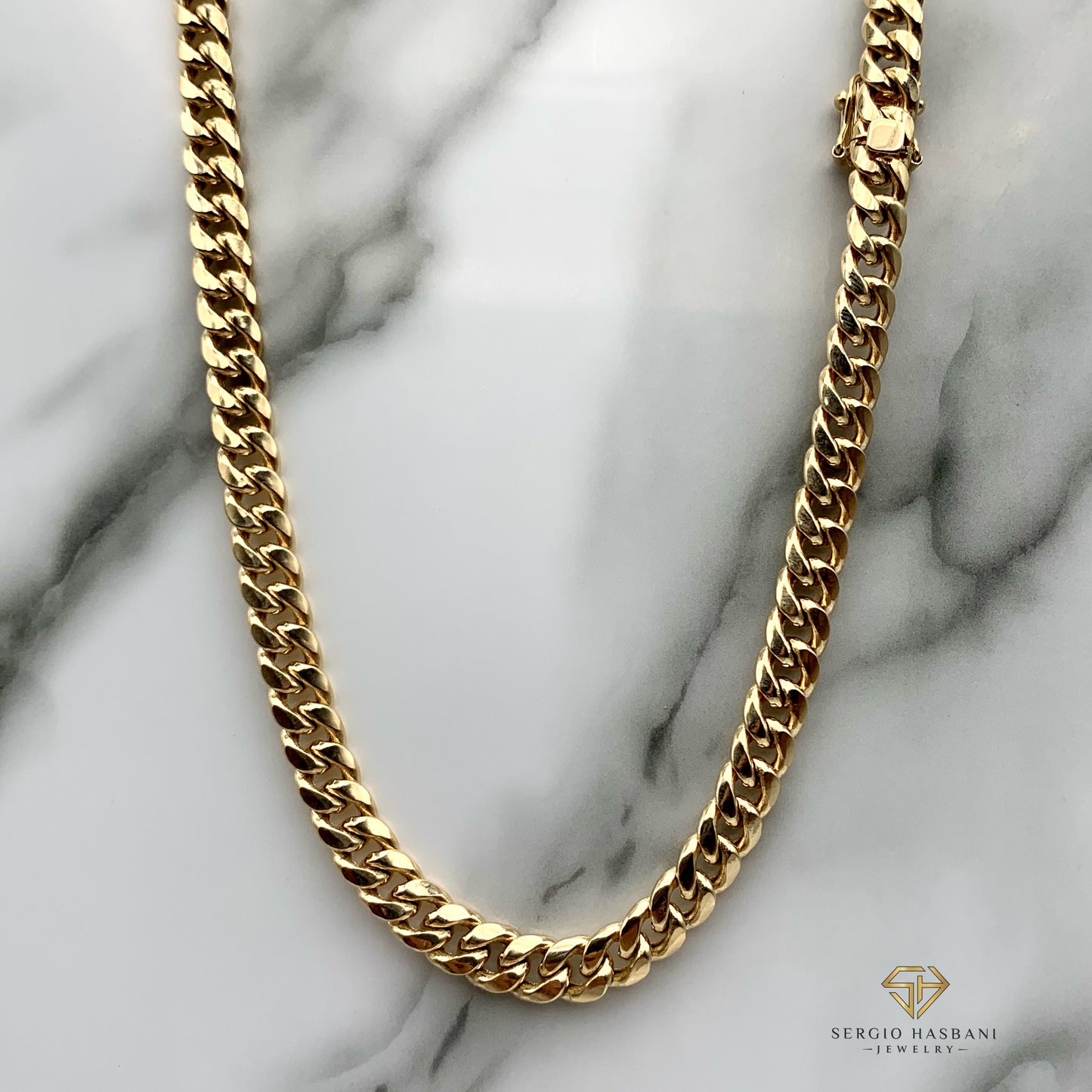 10K 7MM Cuban Link Chain