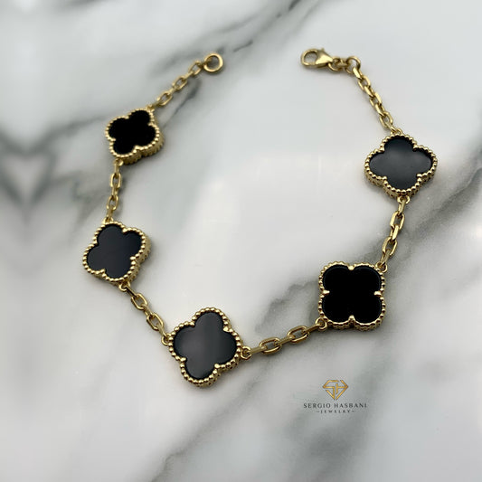 10K CLOVER Bracelet