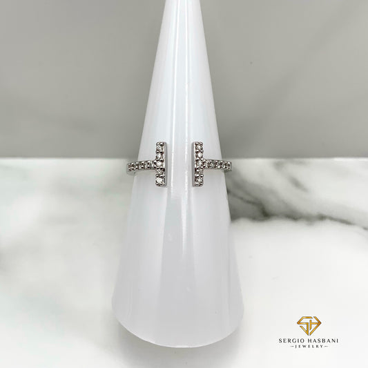 14K TRITY Diamond Ring